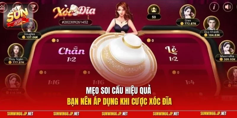 Mẹo soi cầu hiệu quả bạn nên áp dụng khi cược xóc đĩa